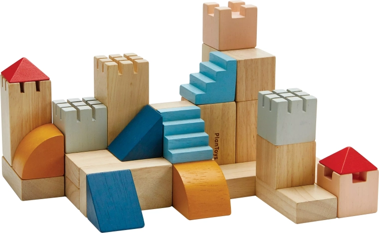 30 pieces in 10 shapes for creative combining