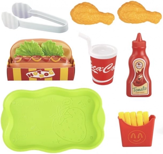 Hotdogu pārtikas komplekts bērniem