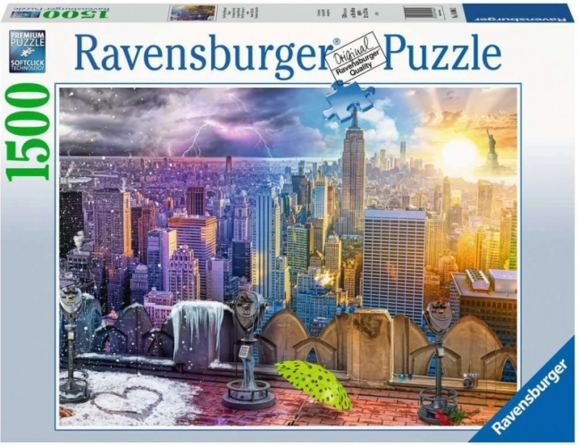 Ravensburger puzle Ņujorkas sezonas 1500 gabaliņi
