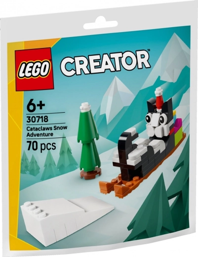 LEGO Sniega piedzīvojums ar kaķi Vločka - 1 gab.
