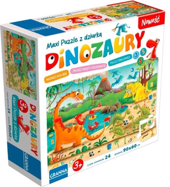 Maxi puzle dinozauri