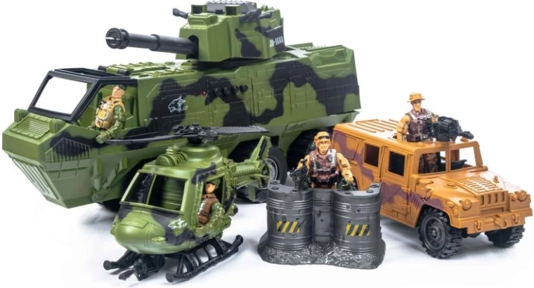 Figūriņas un piederumi radošai spēlei