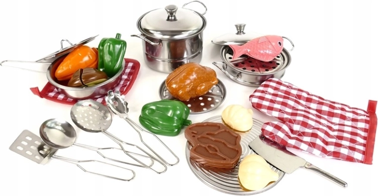 23 pieces for cooking and serving