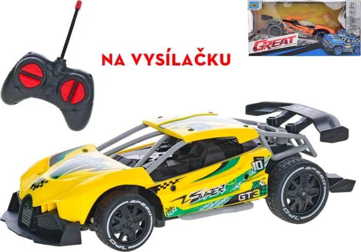 Sporta RC auto 1:20, 27 MHz, 20 cm