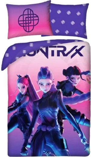 Cotton bedding set K-Pop Demon Hunters Huntrix 140 × 200 cm