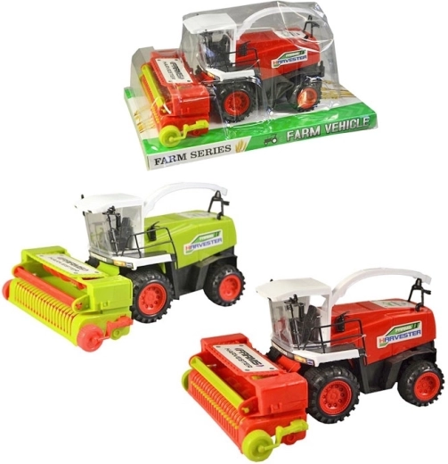 Children's friction-powered combine harvester - 1 piece