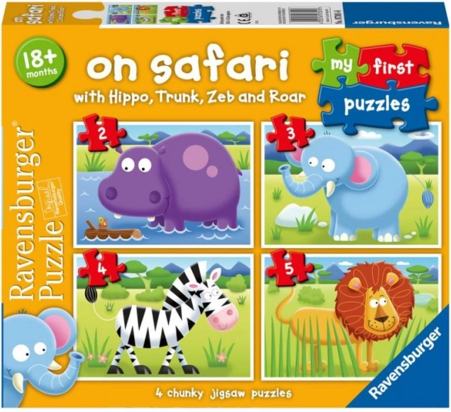 Manas pirmās puzles: Safari 4 vienā