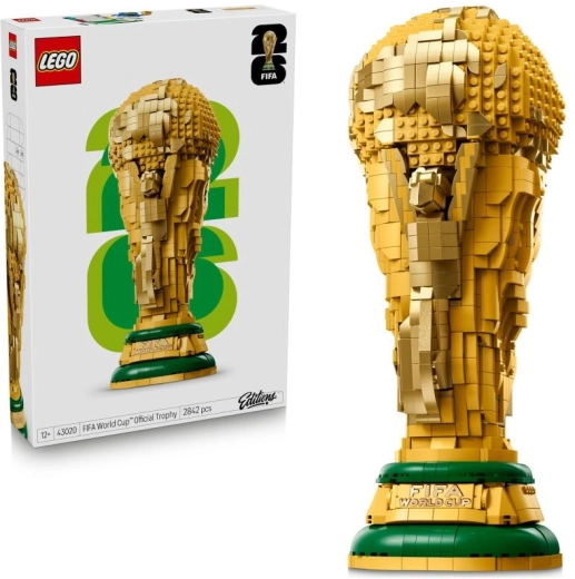 LEGO Editions oficiālā Pasaules kausa futbola trofeja