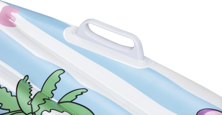 Sturdy handles for confidence on the water