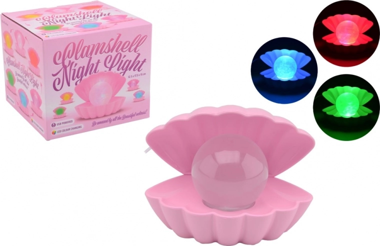 Pearl Changing Colors Shell Lamp