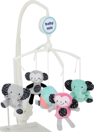 BABY MIX Zoo Crib Mobile