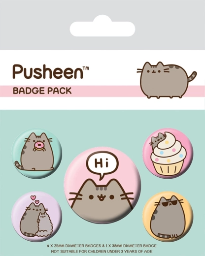 Pusheen Hi nozīmīšu komplekts