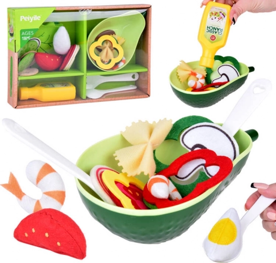 Bērnu komplekts salātu pagatavošanai Avokado