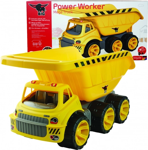 Large tipping dump truck BIG Power Worker Mega