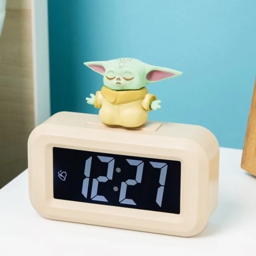 Mini modinātājpulkstenis Mandalorian Star Wars