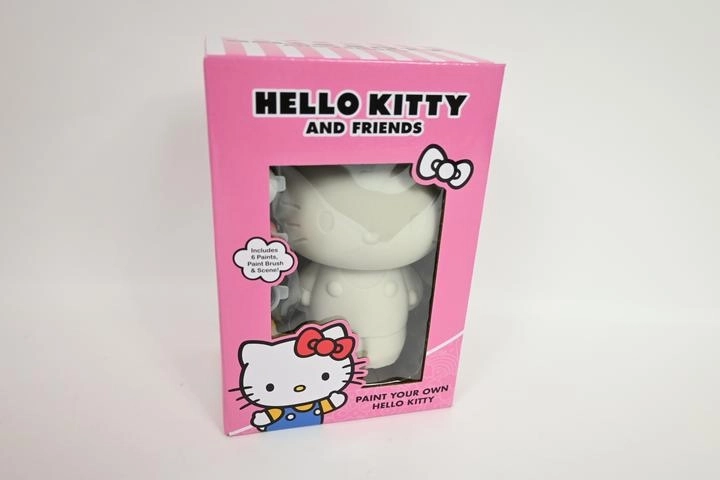 Hello Kitty radošais figūriņas krāsošanas komplekts