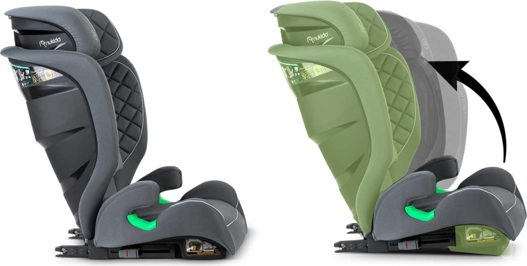 ISOFIX ātrai un stabilai uzstādīšanai
