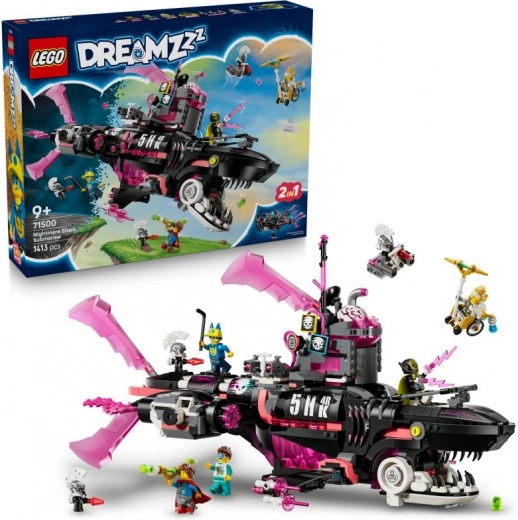 LEGO® DREAMZzz™ 71500 Nakts haizivs zemūdene