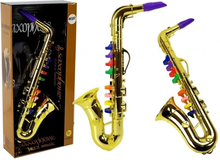 Children's Gold Saxophone