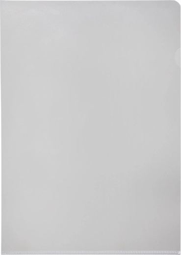 Caurspīdīgs A4 L PVC apvalks, caurspīdīgs