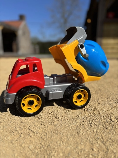 Bērnu plastmasas betona maisītājs