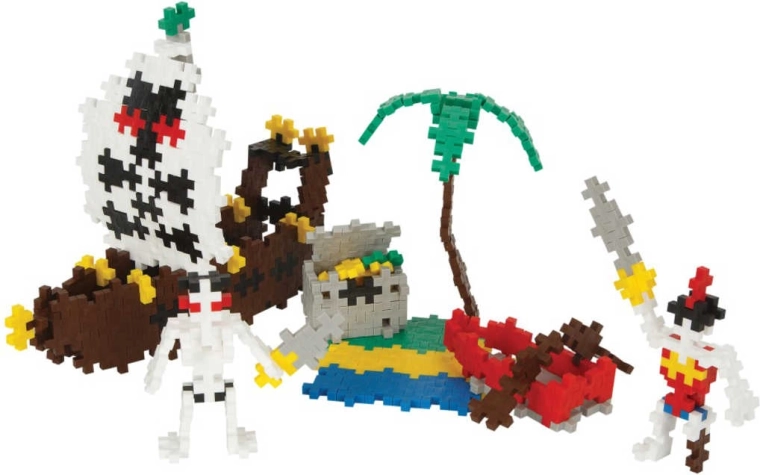 Pirate adventure made from pieces