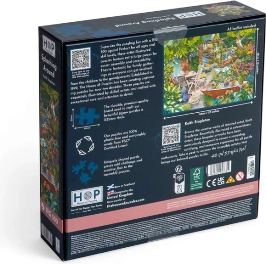 Kvalitatīvs House of Puzzles izpildījums