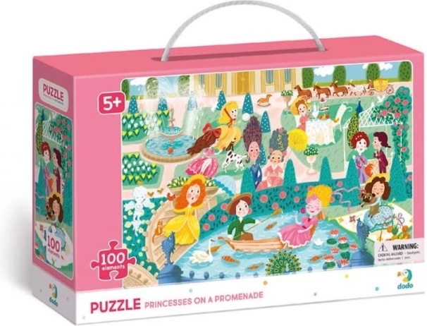 DODO puzle "Princese promenādē", 100 detaļas