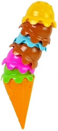 Exciting ice cream tower building