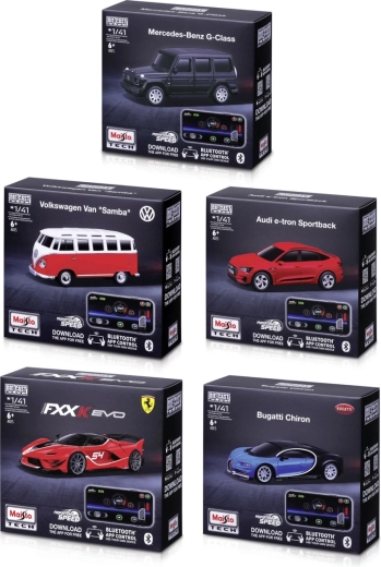 Maisto RC metāla auto ar gaismām 1:41