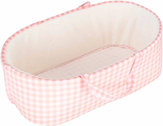 Portable basket with handles for travel play