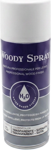 Professional stain and primer for outdoor wood, transparent satin finish, 400 ml