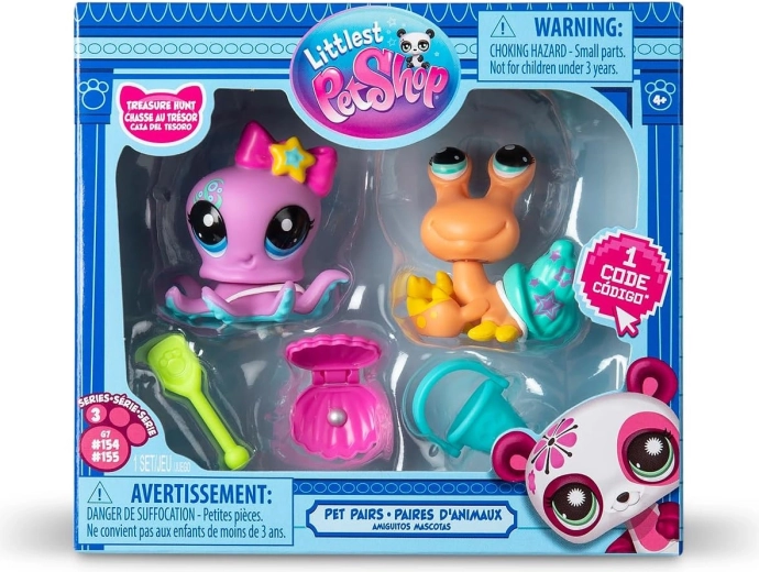 Hasbro Littlest Pet Shop Pet Treasure Hunt figūriņu un piederumu komplekts