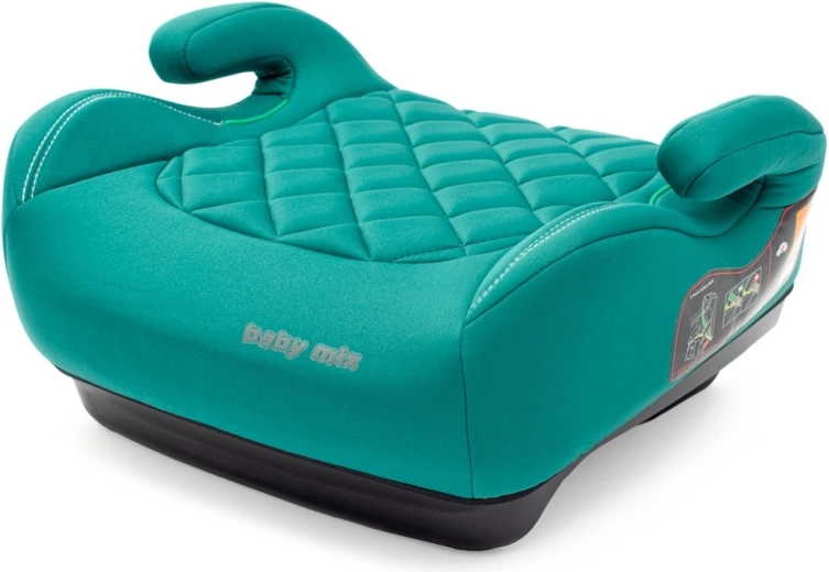 Automašīnas paaugstinājuma sēdeklis BABY MIX Hero i-Size emerald