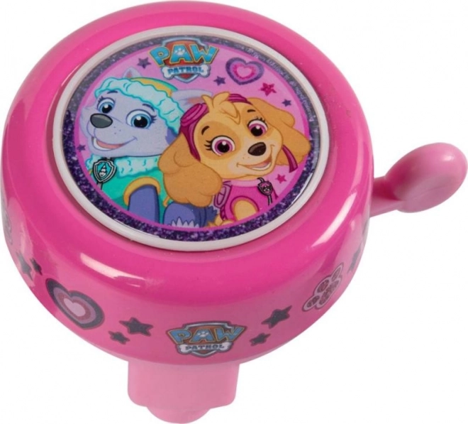 Bērnu velosipēda zvaniņš Paw Patrol, rozā