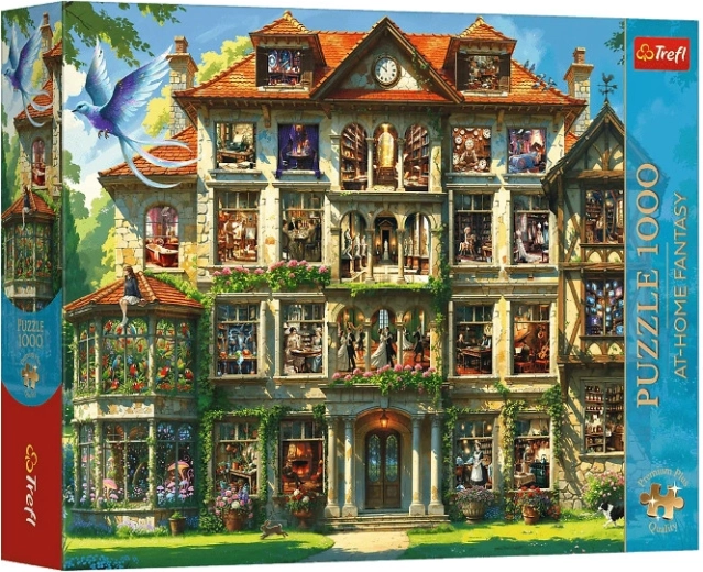 Puzzle 1000 Premium Plus – Noslēpumu pilna rezidence