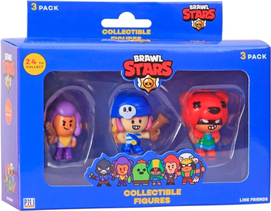 Brawl Stars figūriņu 3 komplekts – 1. sērija