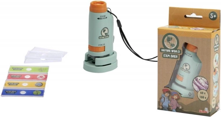 Pocket Microscope with Light 60-180x
