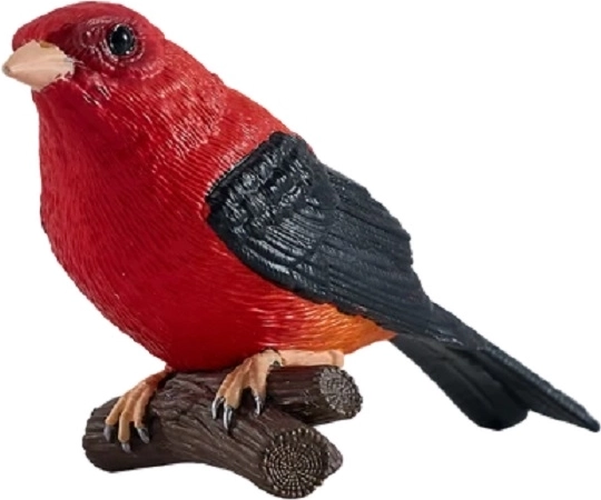 MOJO Scarlet Tanager Figurine