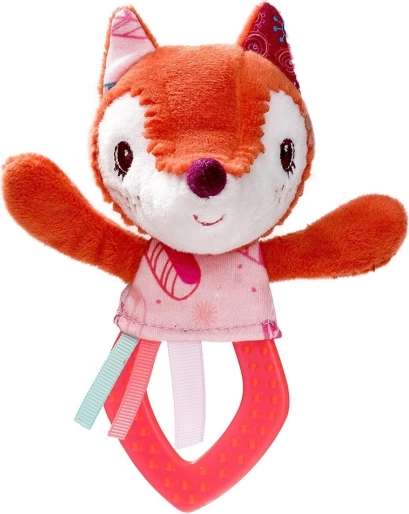 Lilliputiens Alice the Fox Crinkle Teether