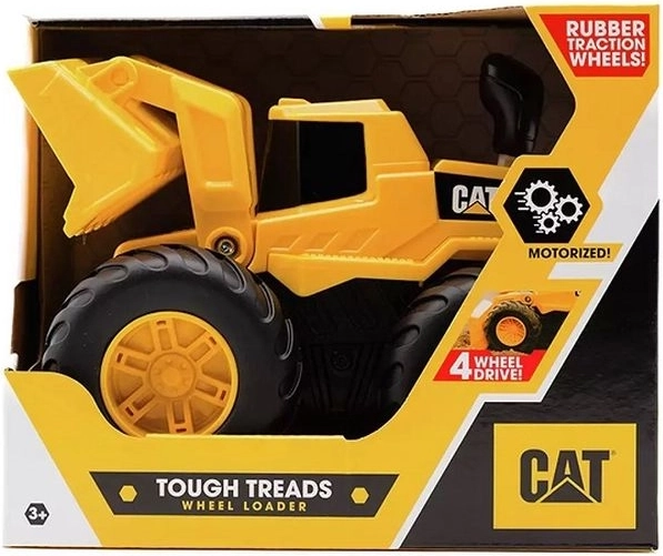 CAT apvidus ekskavators 4x4 ar gaismām un vadības sviru 19 cm