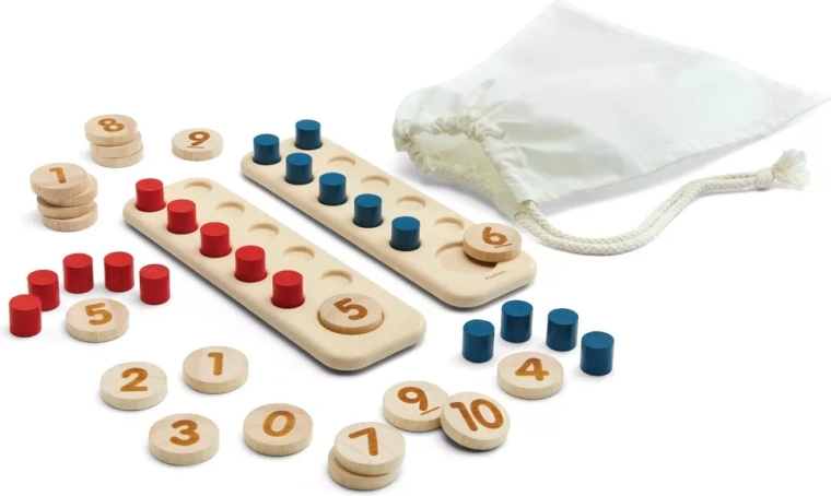 Counting 1–20 clearly and without stress