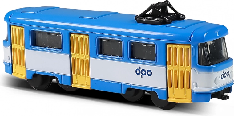 Metāla mini tramvajs DPO Ostrava 8,5 cm