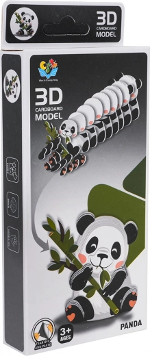 3D puzle panda