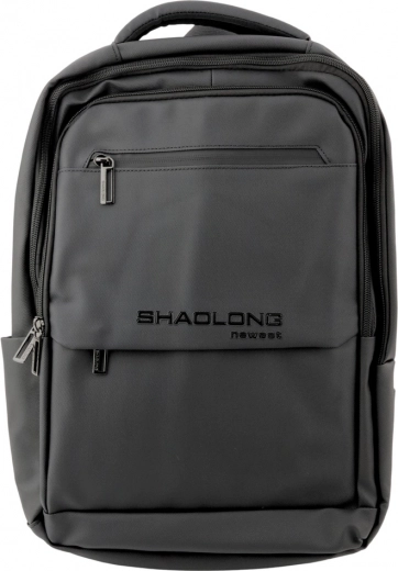Pilsētas mugursoma ar USB melna 16 L