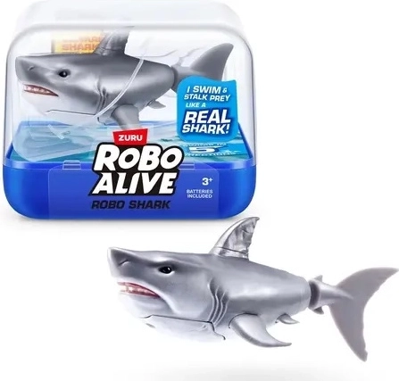 ZURU RoboAlive floating shark (grey)
