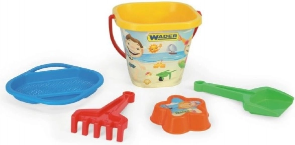 Wader Happy Summer smilšu komplekts IML 5 daļas