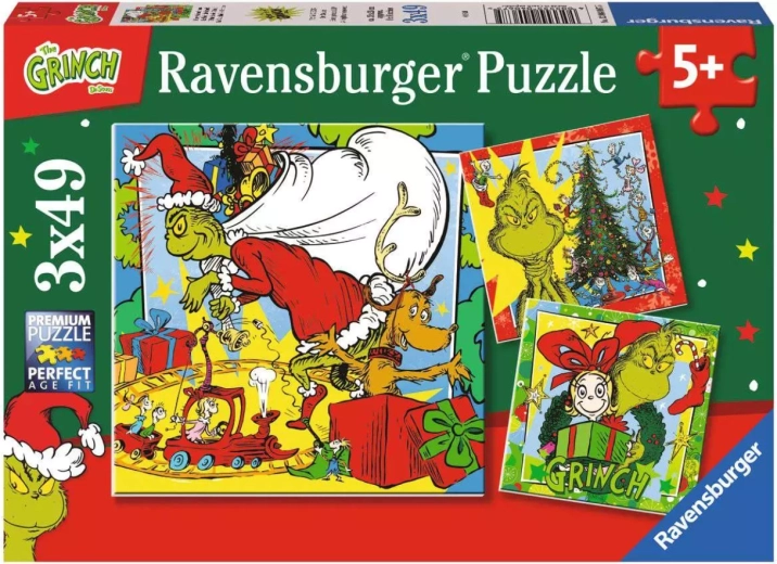 Ravensburger Puzzle Grinch 3x49 pieces