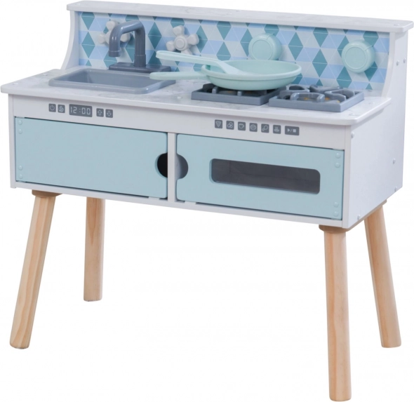 Wooden Play Kitchen KIDKRAFT Play & Put Away