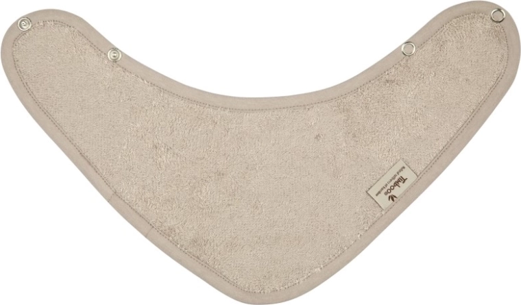 Timboo bandanas tipa siekalu priekšautiņš feather grey